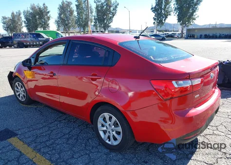 2013 Kia Rio Lx from USA, damaged, VIN KNADM4A3XD6168220